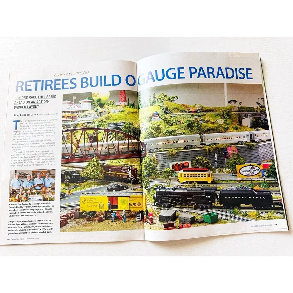 Classic Toy Trains Magazine O & S Gauge September 2020 Volume 33 Issue 6